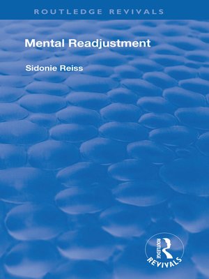 cover image of Mental Readjustment (1949)